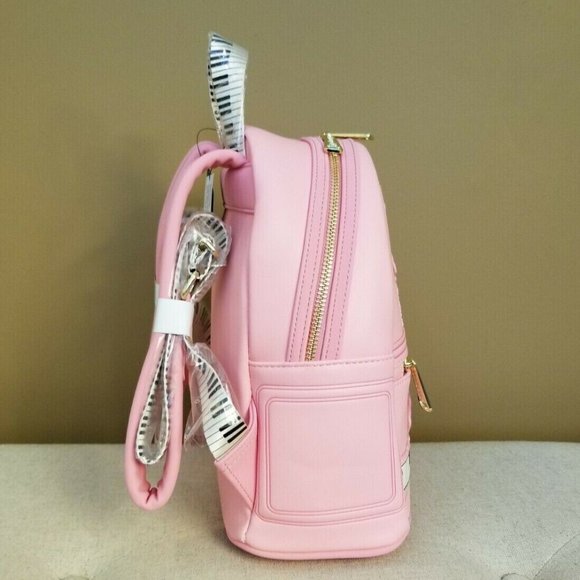 Loungefly Disney the Aristocats Piano Pink Mini Backpack Marie NEW main image 11